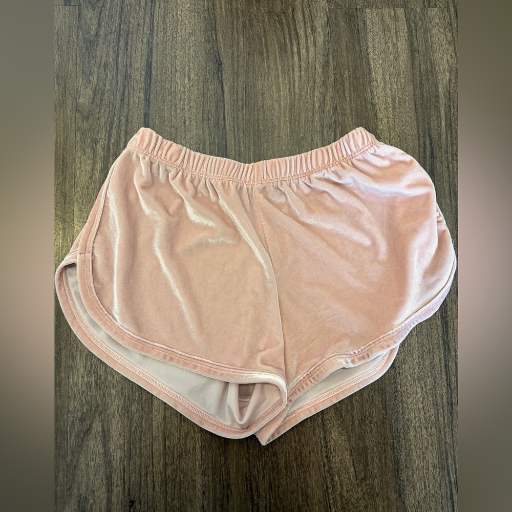 Brandy velour shorts